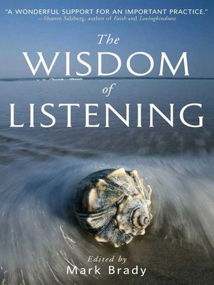cover image of The Wisdom of Listening